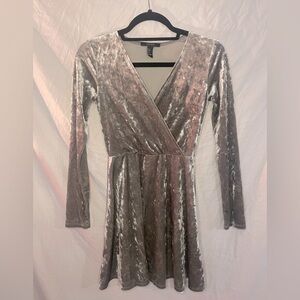 Women’s beautiful velvet dress